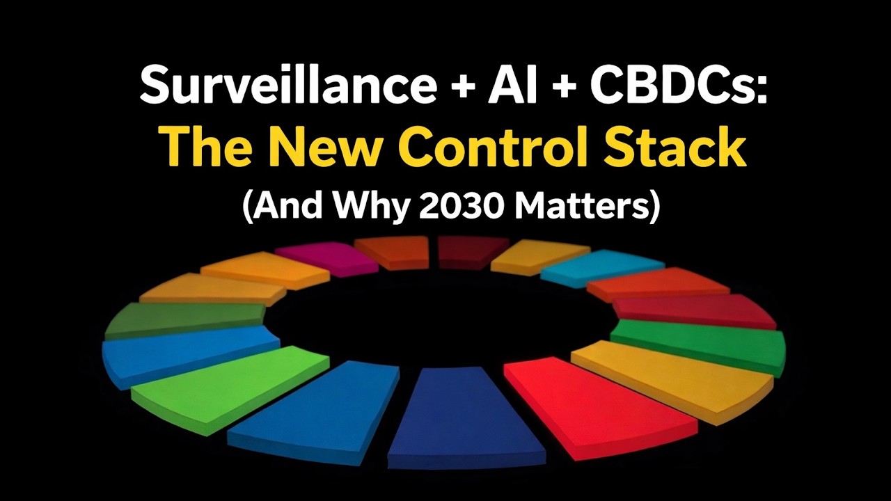Surveillance + AI + CBDCs: The New Control Stack (And Why 2030 Matters)
