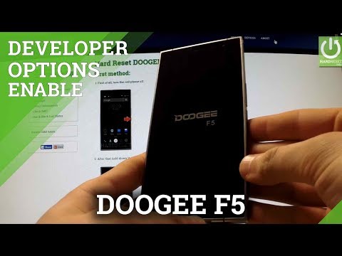 How to activate Developer Options DOOGEE F5  - enable USB debugging