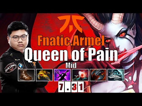 Queen of Pain Mid | Fnatic.Armel | QOP GOT NERF BUT NEW ORCHID IS BROKEN | 7.31 Gameplay Highlights