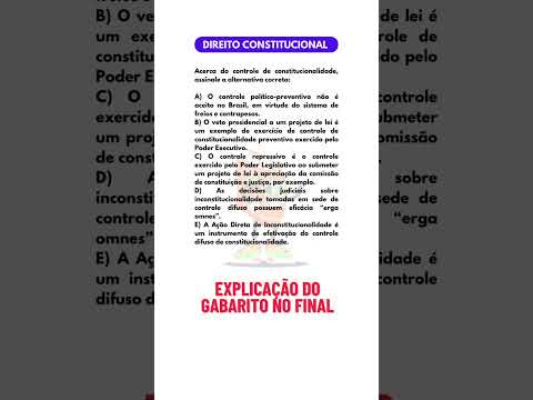 IVIN - 2023 - Prefeitura Santana do Piauí - Auditor Fiscal #concursopublico #direitoconstitucional