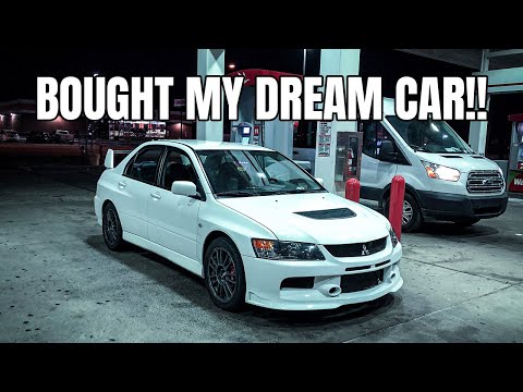 JUST BOUGHT AN EVO IX MR!! MY DREAM CAR!!!