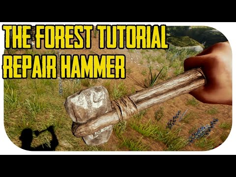 THE FOREST TUTORIAL ☆ Hammer craften [ Deutsch | German | Tutorial | V.053 | HD | SLAYERLETZPLAY ]