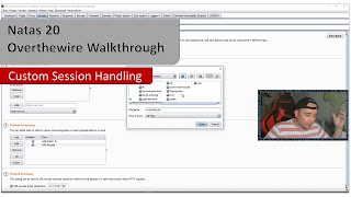 Exploiting a custom session handler - Natas 20 - Overthewire.org - Walkthrough