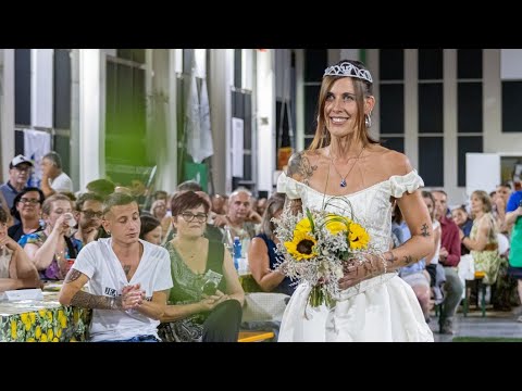 Brembilla, la sfilata di abiti da sposa