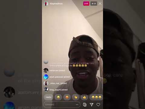 Tkay Madmax insta live on road life