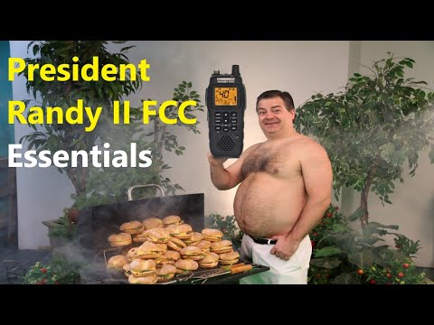 President Randy II FCC Essential Equipment