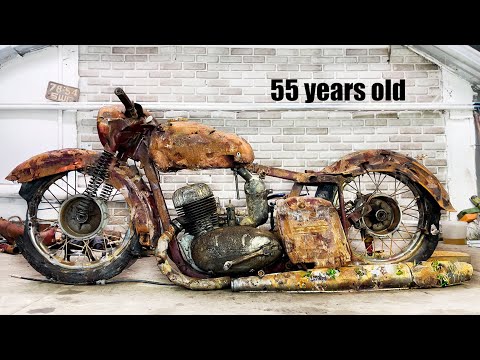  
            
            Восстановление старого мотоцикла JAWA из 1960-х | Реставрация Явы старушки
            
        
