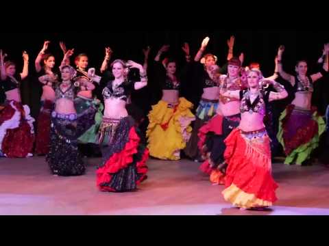 ATS Sirin Tribe+Kae Montgomery+Ujbaba+Atsrea Tribe+Amdjad Dance Studio  - Tribal Universe 2013