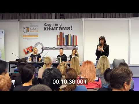 Predavanje u sali ,Bosrislav Pečić' na 62. beogradskom sajmu knjiga