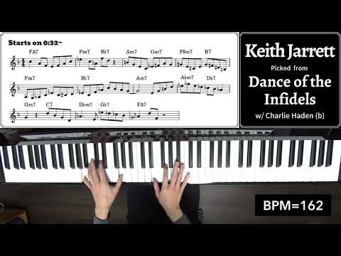 A Lick A Week! 128th Week: Keith Jarrett's Lick on "Dance of the Infidels"