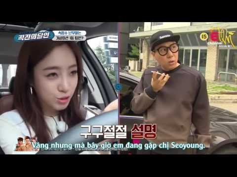 [Vietsub][T-aravn.net]Master Of Driving Straight Eunjung & Hyomin  (T-ara)   Ep 2
