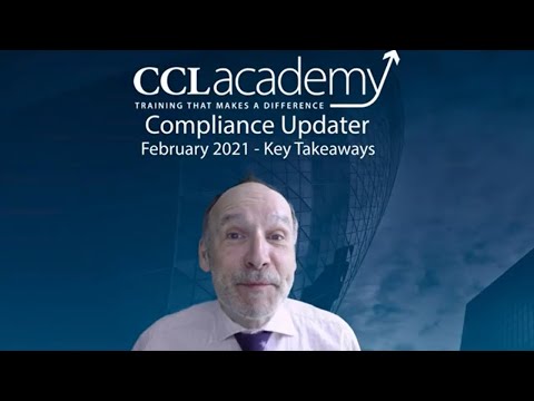 Compliance Updater - Key Takeaways from the February 2021 Edition