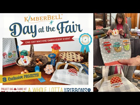 Hungry for Blueberry Pie? Attend our Kimberbell Virtual Embroidery Event