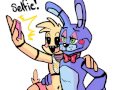 OLD Toy Chica And Toy Bonnie Sing Synthetic Agony Song