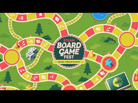Steam Board Game Fest 2026: Official Trailer