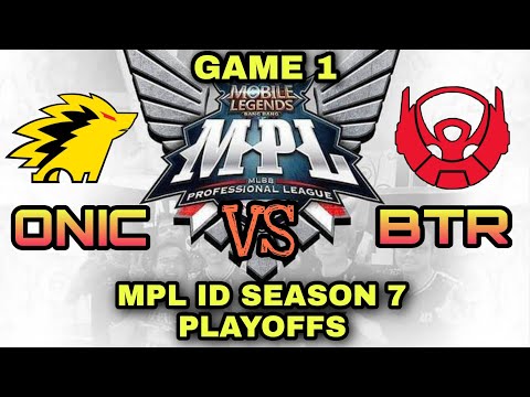 ONIC Esports vs Bigetron Alpha ( GAME 1 ) -  MPL-ID Season 7 Playoffs Day 2 - MLBB