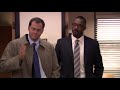 Idris Elba breaking character * The Office *