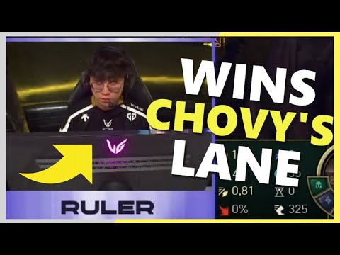 Chovy calls Ruler "God-Ruler" for Ashe Arrow