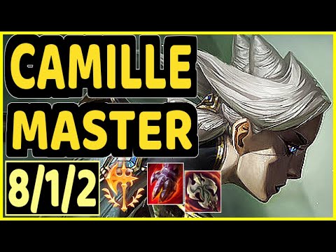 MAGIFELIX (CAMILLE) - 8/1/2 KDA TOP GAMEPLAY - EUW Ranked MASTER