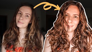 Beginner Friendly Wavy and Curly Hair Routine // Walking you through my washday from start to finish