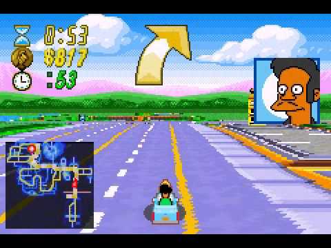 the simpsons road rage gba amazon