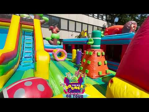 The big Bounce On Tour 2025 Promo Video - Het grootste springkastelen festival - games - attracties