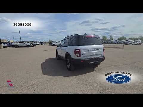2026 Ford Bronco Sport Big Bend 4x4 in White for sale at Drayton Valley Ford in Drayton Valley, AB
