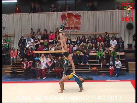 Belgium Federation SEN  WG Sanne Lara Camille Balance FIAC 2013