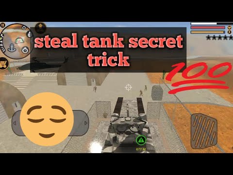 How to steal tank in vegas crime simulator secret trick