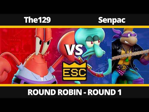 NASB at ESC 36 - Round 1 - The129 (Mr. Krabs) Vs. Senpac (Donatello, Squidward) - Online Tournament