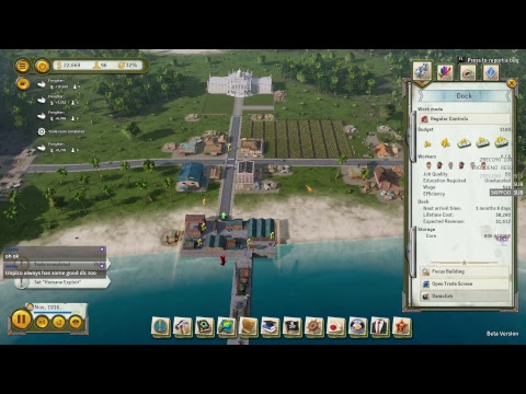 Tropico 6 BETA! First time Max Difficulty, Let's Play!