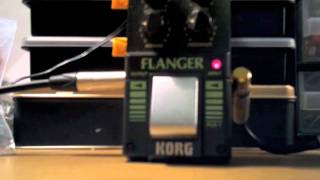 Video thumbnail for Korg FLG-1 Flanger by Chugs74