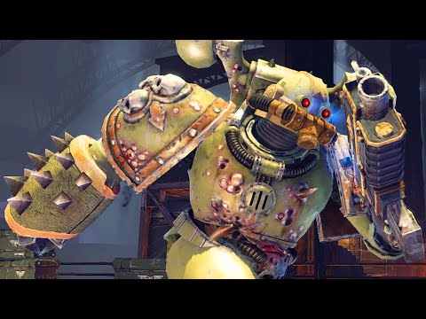 Real PLAGUE MARINE vs Orks! - Warhammer 40K: Space Marine, Augmented Mod