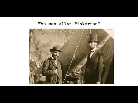 Who was Allan Pinkerton?