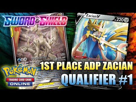 1ST PLACE LimitlessTCG Qualifier #1 Deck - ADP / Zacian with Energy Switch! (Pokemon TCG)