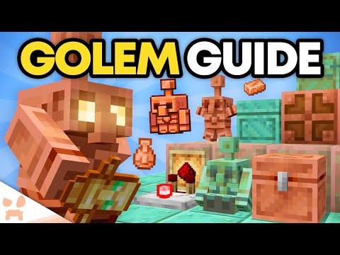 EVERYTHING ABOUT THE COPPER GOLEM IN THE NEW MINECRAFT UPDATE!