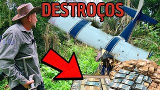 PLANE CARRYING LOTS OF MONEY CRASHES IN THE FOREST!!!