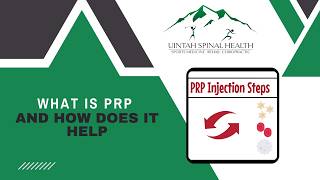 What is PRP and how does it help / Orem, Utah Chiropractor