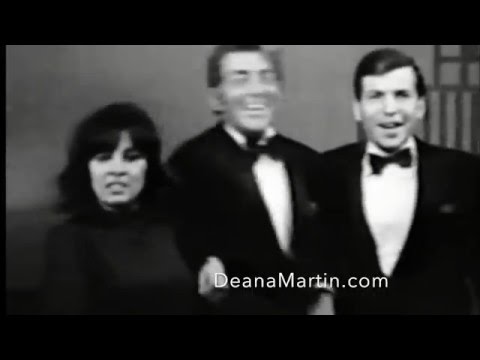 Deana Martin singing with Frank Sinatra Jr and Dean Martin