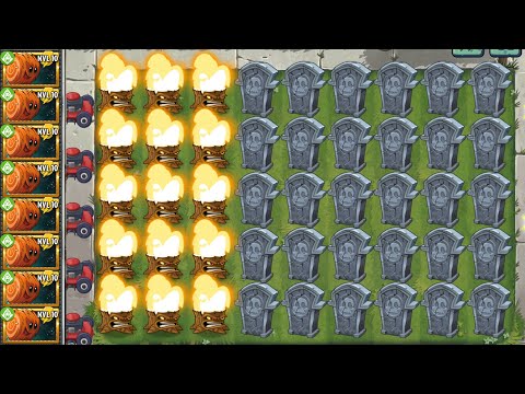 PVZ 2 Minigame - Tumbleweed Over Minigame Of Bowling Bulb In Plants Vs Zombies 2