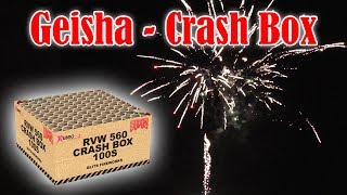 Geisha - Crash Box | Verbundfeuerwerk | Röder Feuerwerk Testschießen 2018 [FULL HD]