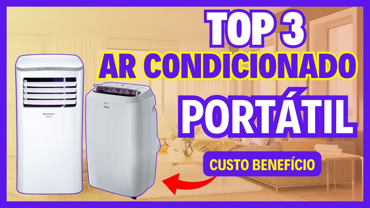 TOP 3 MELHOR AR-CONDICIONADO PORTÁTIL PARA 2025✅MELHOR AR CONDICIONADO PORTÁTIL CUSTO BENEFÍCIO?