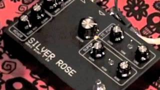 Video thumbnail for Devi Ever SILVER ROSE FUZZ guitar effects pedal demo with FUZZBOXGIRL! by gearmanndude