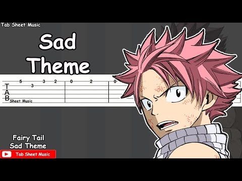 Fairy Tail - Sad Theme (Final) Guitar Tutoial Video