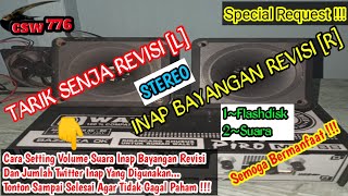 Download lagu SP TARIK SENJA REVISI STEREO INAP BAYANGAN REVISI || SETINGAN VOLUME DAN JUMLAH TWITTER YANG DIPAKAI mp3