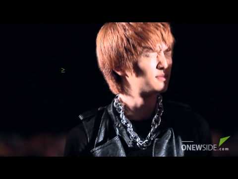 [FANCAM] 110804 Adorable Onew blinking when sweat got into his eyes @ W0rld Percu$$ion Festiv@l