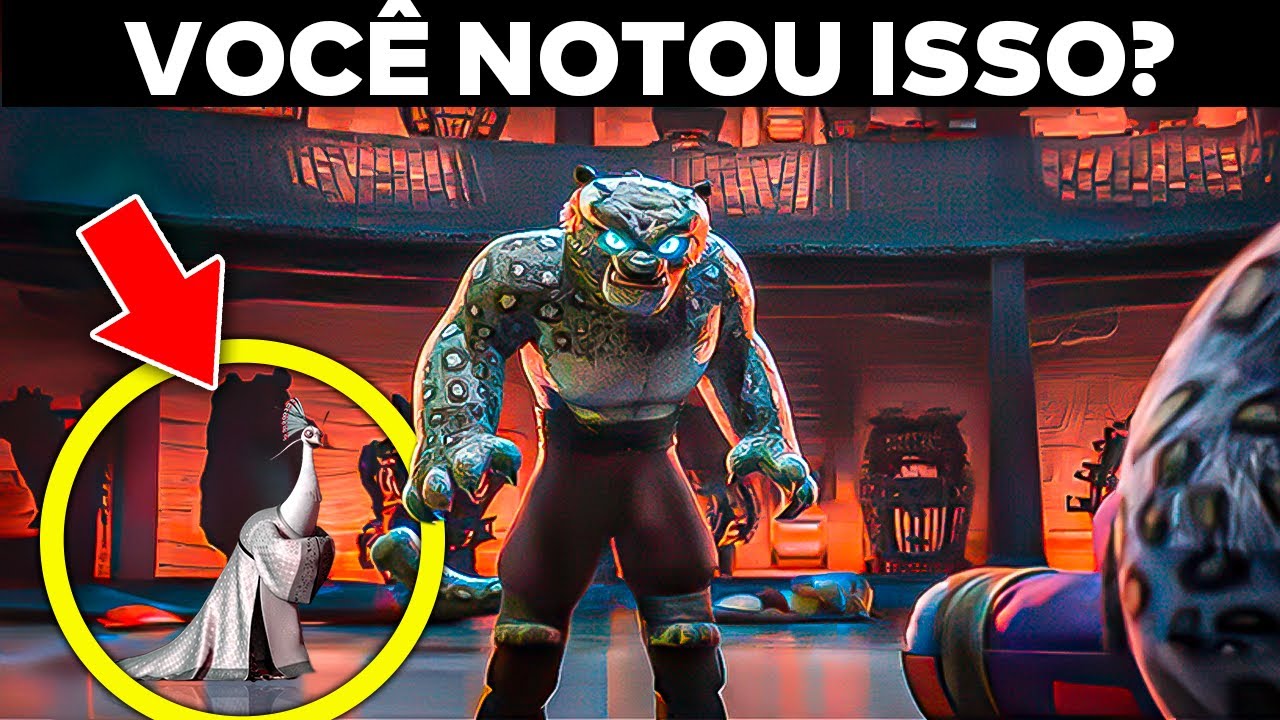 10 SEGREDOS que Você PERDEU em KUNG FU PANDA 4 (Trailer)