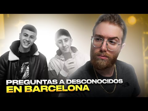 RODRIGO QUESADA REACCIONA A ¿970 O MDLR? PREGUNTAS A DESCONOCIDOS EN BARCELONA DE AYMAN KENZO