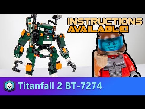 LEGO Titanfall 2 🔹LEGO BT-7274 (Instructions & Timelapse!)