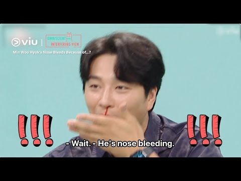 Min Woo Hyuk's Nose Bleeds on Set?! 😱 | Watch FREE on Viu